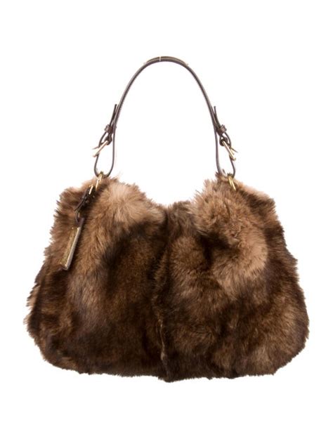 fake fur shoulder bag|Amazon.com: Faux Fur Purses And Handbags.